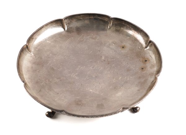 A SILVER DISH