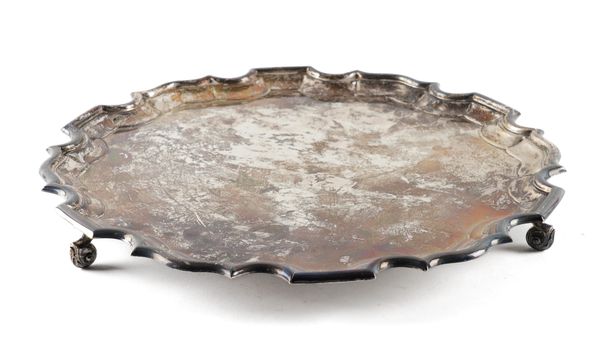 A SILVER SALVER