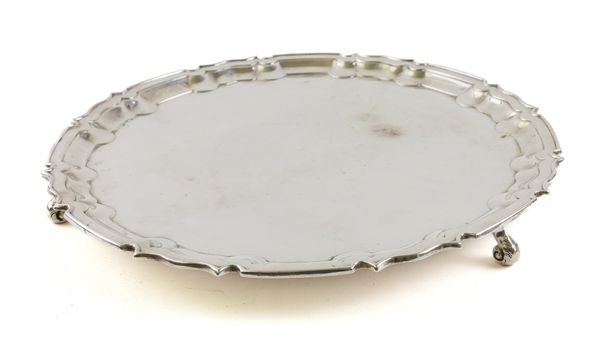 A SILVER SALVER