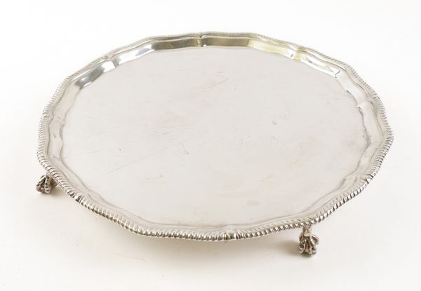 A SILVER SALVER