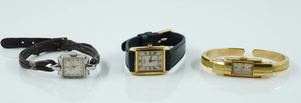 A LADY'S ROLEX WRISTWATCH AND TWO FURTHER LADY'S WRISTWATCHES (3)