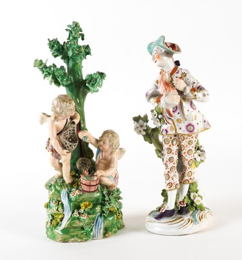 A DERBY GROUP EMBLEMATIC OF WATER