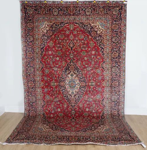 A KASHAN CARPET, PERSIAN