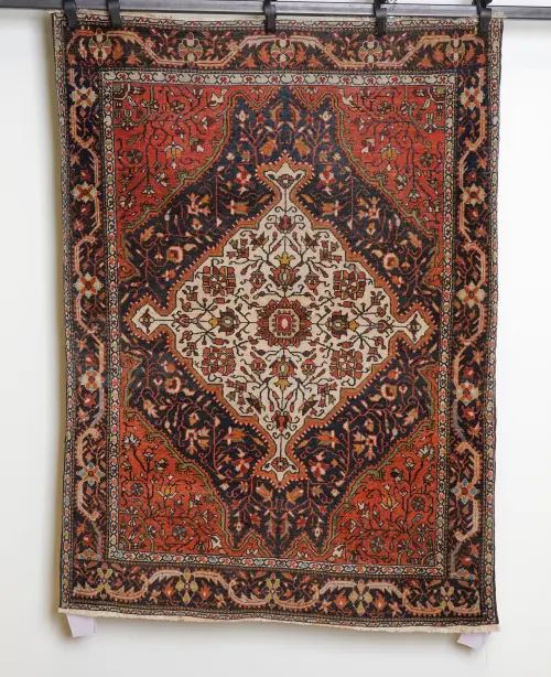 A MALAYER RUG, PERSIAN