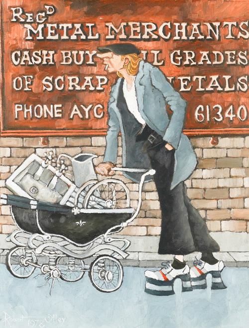 ROBERT OLLEY (BRITISH, B. 1940) (2)