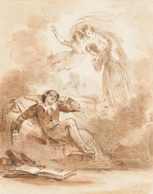 ATTRIBUTED TO JOHN WOOD (BRITISH, 1801-1870) (4)