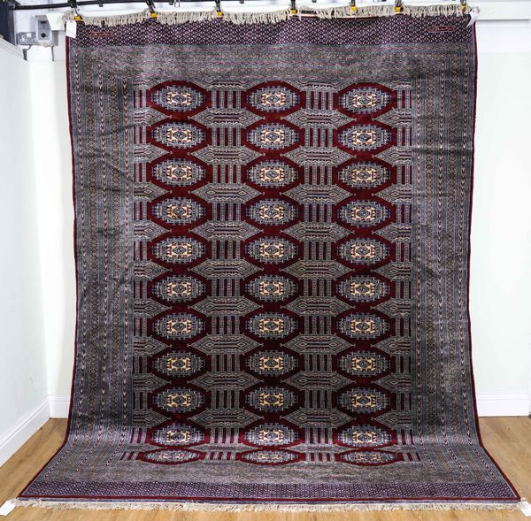 A MODERN PAKISTAN BOKHARA CARPET