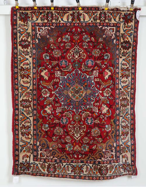 A PAIR OF MAHAL RUGS, PERSIAN (2)