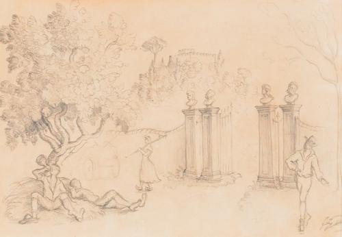 ATTRIBUTED TO RICHARD DOYLE (BRITISH, 1824-1883)