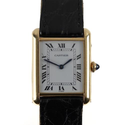 A CARTIER PARIS TANK LOUIS WATCH