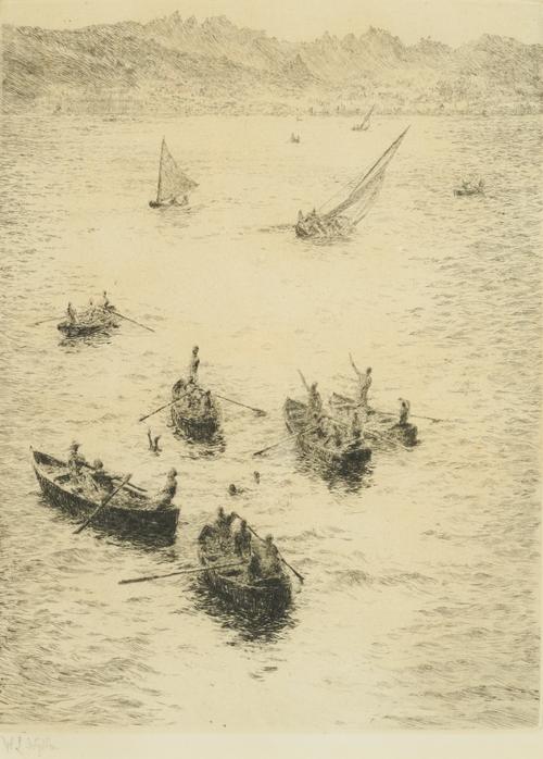 WILLIAM LIONEL WYLLIE (BRITISH, 1851-1931)