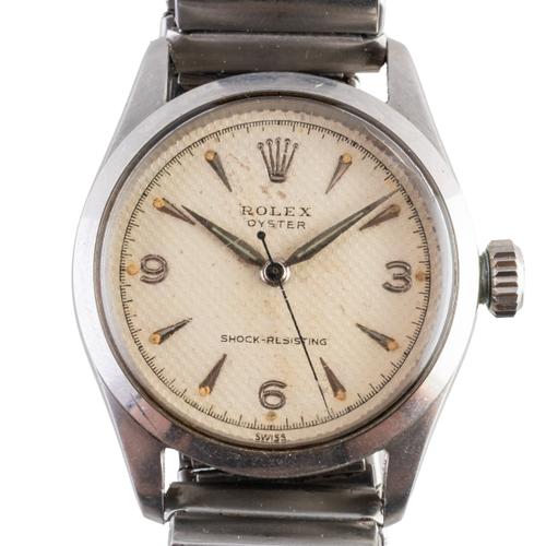 A 1953 ROLEX OYSTER 6244 WRISTWATCH (2)