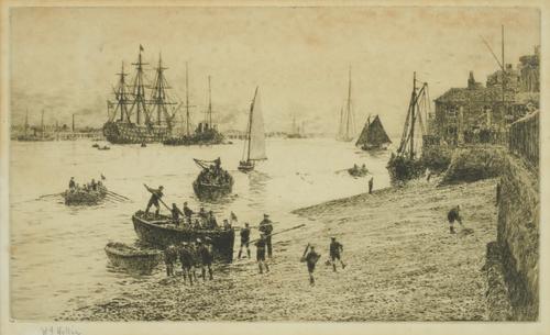 WILLIAM LIONEL WYLLIE (BRITISH, 1851-1931)