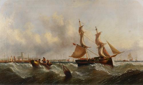 WILLIAM CALCOTT KNELL (BRITISH, 1830-1880)