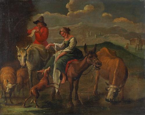 MANNER OF PIETER VAN BLOEMEN