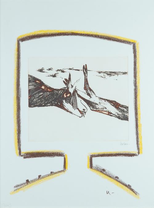 ***in pic racks on mezzanine*** SIR SIDNEY NOLAN (AUSTRALIAN, 1917-1992)