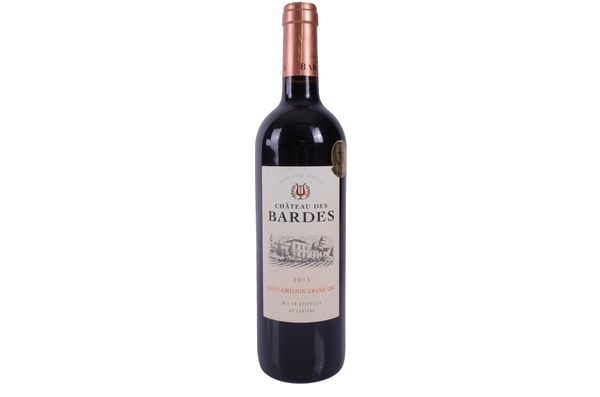 ONE BOTTLE CHÂTEAU DES BARDES 2015 SAINT EMILION GRAND CRU