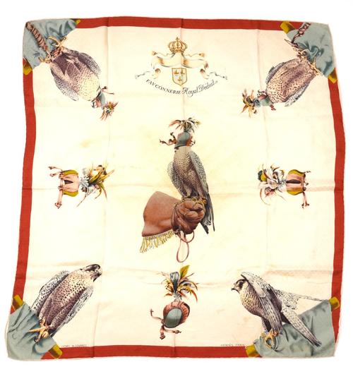 HERMES: THREE SILK SCARVES (3)