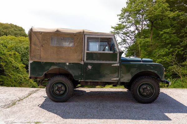 A 1955 LAND ROVER SERIES I 86"