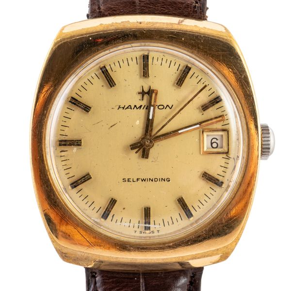 A HAMILTON SELFWINDING WRISTWATCH