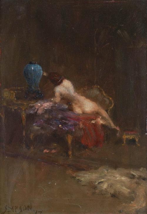 ALEXANDER BRANTINGHAM SIMPSON (BRITISH, FL. 1904-1931)