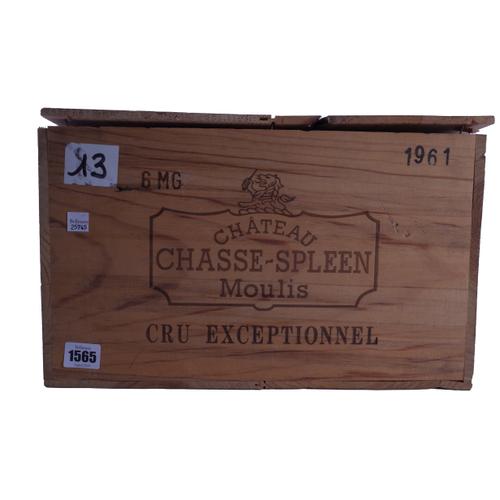 SIX MAGNUMS CHÂTEAU CHASSE-SPLEEN, MOULIS-EN-MEDOC 1961