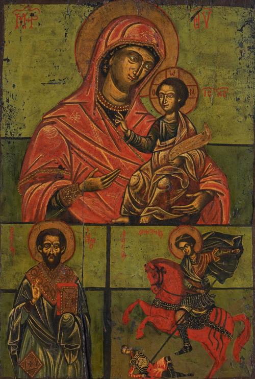 RUSSIAN ICON, 19TH CENTURY