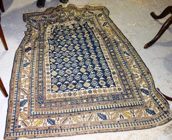 A Shirvan rug, 156cm x 120cm.