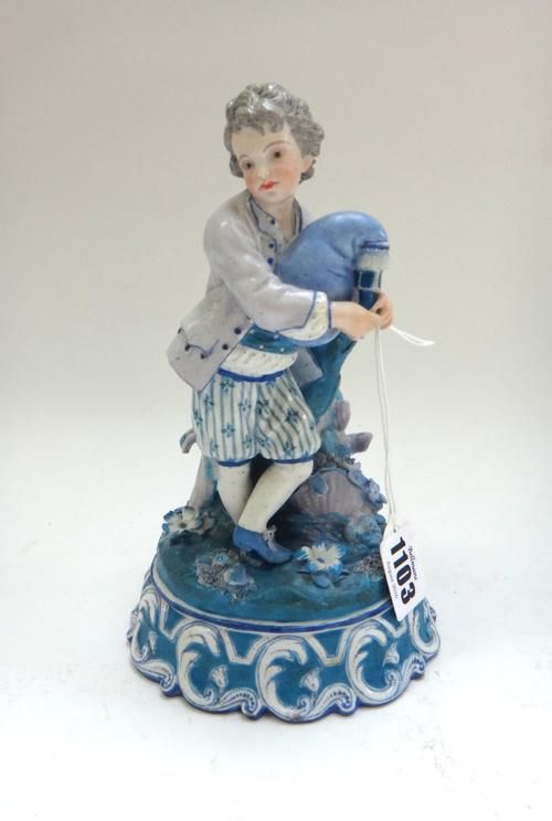 A pair of Paris green ground pot pourri vases and covers, mid 19th century, reserved with flower panels and raised on gilt lion's paw feet, 14cm.high;