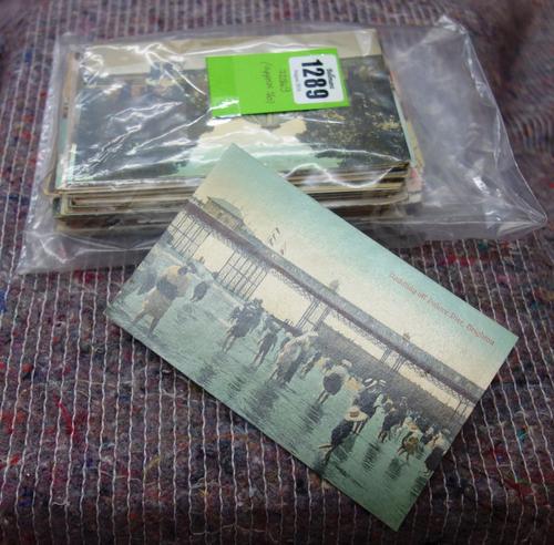 POSTCARDS - miscellany; Topographical & some Humour; approx. 70, includes President Kennedy in Berlin & Cafe Martin, New York with Wright Bros. aeropl