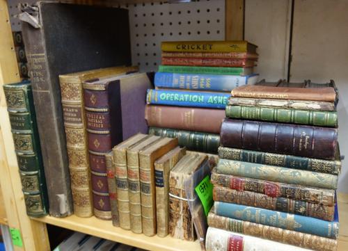 OLD LEATHER & CLOTH - including a few on cricket.