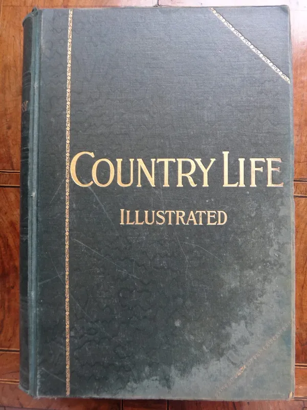 COUNTRY LIFE,  18 various vols. illus. throughout, mixed bindings, folio. ( 1897-1926)  *  sold not subject to return; includes some title page & inde