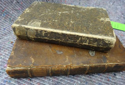 MARTINE (G.)  Essays Medical and Philosophical.  First Edition. folded table, advert. leaf; contemp. calf (distressed). 1740; sold with  KRAUTERMANN (