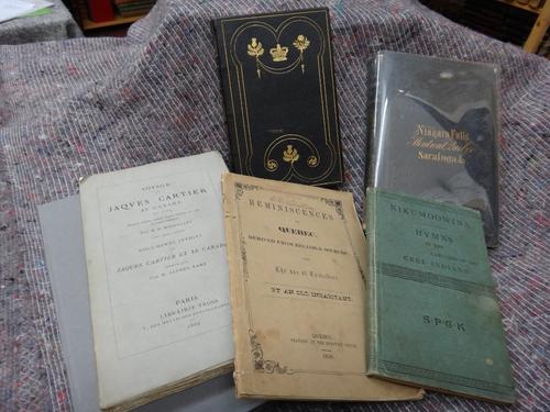 ATKINSON (Rev. C.)  A Guide to New Brunswick, British North America, &c.  2nd edition. a lithographed plate; publisher's gilt morocco, sm. 8vo. Edinbu