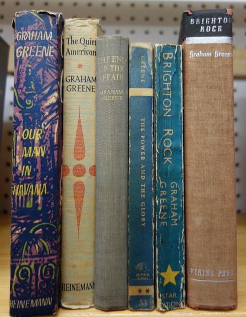 GREENE (G.)  Our Man in Havanna.  First Edition. d/wrapper, 1958; sold with 5 others by this author.