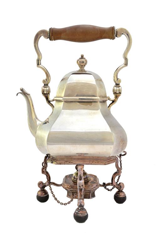 A Britannia standard silver five piece tea and coffee set, comprising; a teapot, a coffee pot, a twin handled sugar bowl and a milk jug and a cream ju