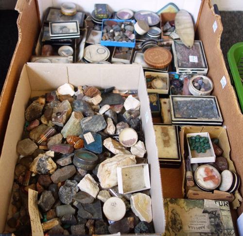 A quantity of hardstone and other geological specimens. (qty)