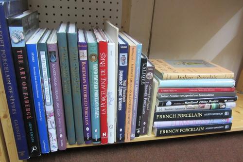 POTTERY & PORCELAIN - Foreign Manufacturers, including a few other books related.
