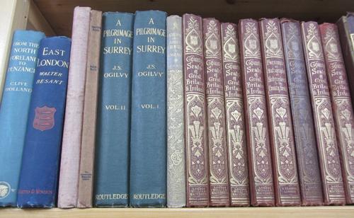 OLD CLOTH - many of British Topography.  *  includes Stansfield's 'Coast Scenery' (1836) & Shepherd's 'London in the Nineteenth Century' (1827).