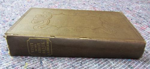 HOSKINS (G.A.)  Visit to the Great Oasis of the Libyan Desert; with an account  . . .  of the Oasis of Amun and the other oases now under the dominion