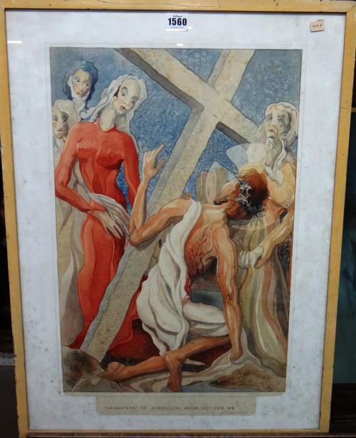 V. Stockton (20th century), Daughters of Jerusalem weep not for me; Disegno surrealistico o Zadie e Saffo, Guardando un Cadavere; Il Buffone Beffeggia