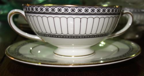 A Wedgwood 'Colonnade' pattern part dinner and tea service. (qty)  F7