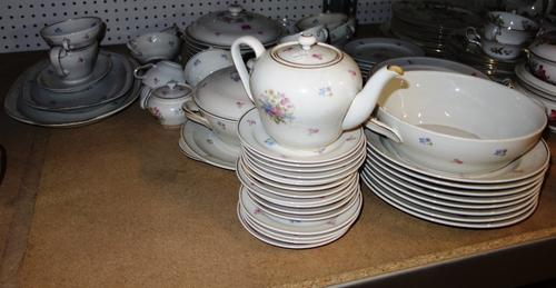 An extensive 20th century 'Thomas Germany' floral decorated part dinner and tea service. S3M