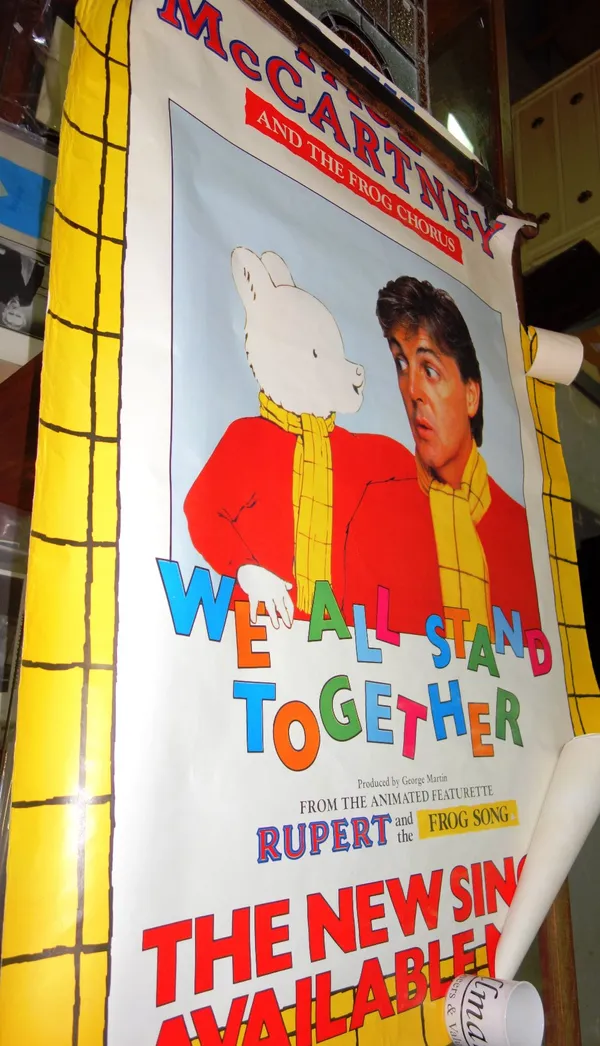 Paul McCartney, a 'Frog Chorus' example poster, (a.f).