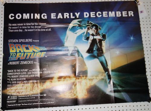 Film Posters; 'Back to The Future', 'Back to The Future II', and 'Back to The Future III', together with related ephemera and lobby cards.