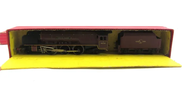 A Hornby OO gauge electric locomotive and tender, 'City of London', no.2226, boxed.
