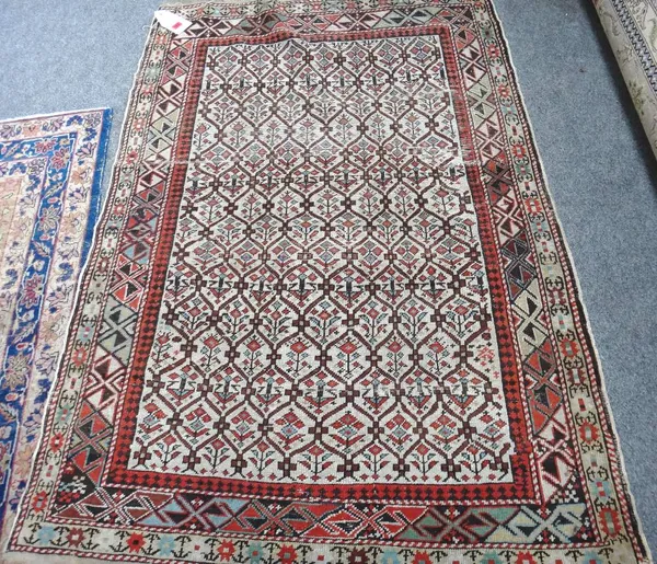 A Shirvan rug, 157cm x 106cm.