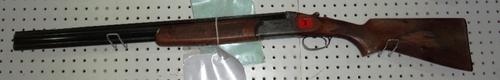An 'Av-Aroccini' 12 bore over and under shotgun, deactivated with certificate.