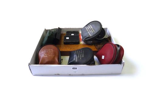 Fishing interest; a Daiwa C96 9' graphite fishing rod, an Allcocks 'Aerolite' type reel, five other reels, a quantity of flies and sundry. (qty)