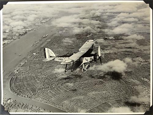 ROYAL AIR FORCE ( IRAQ COMMAND) -  84 mounted photos. (5 x 8ins.& smaller) on 24 leaves of an oblong leatherbound album, & centred on RAF. Shaibah (84